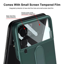 Load image into Gallery viewer, Shock-resistant Hard with Metal Ring Case For Samsung Galaxy Z Flip 4