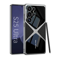 Load image into Gallery viewer, Polished Guard Business Leather Case - Galaxy S25 Ultra