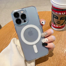 Load image into Gallery viewer, Anti-Yellow Magsafe Clear Case
