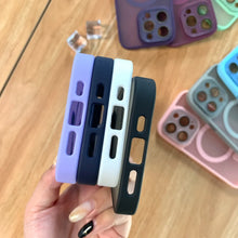 Load image into Gallery viewer, Magnetic Matte Translucent Magsafe Case- iPhone