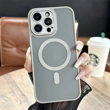 Load image into Gallery viewer, Magnetic Matte Translucent Magsafe Case- iPhone
