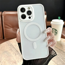 Load image into Gallery viewer, Magnetic Matte Translucent Magsafe Case for iPhone Series