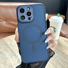 Load image into Gallery viewer, Magnetic Matte Translucent Magsafe Case for iPhone Series
