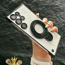Load image into Gallery viewer, Frameless Magnetic Case Kickstand Case- Samsung