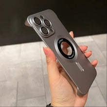 Load image into Gallery viewer, Frameless Chromatic Logocut Magnetic Case - iPhone
