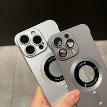 Load image into Gallery viewer, Frameless Chromatic Logocut Magnetic Case - iPhone