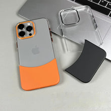 Load image into Gallery viewer, Dual-Tone Splicing Transparent Case for iPhone Series