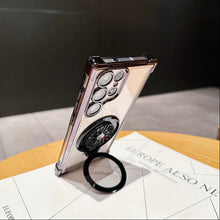 Load image into Gallery viewer, Electroplated Rotating Magnetic Kickstand Case - Samsung