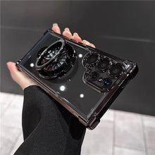 Load image into Gallery viewer, Electroplated Rotating Magnetic Kickstand Case - Samsung