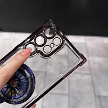 Load image into Gallery viewer, Electroplated Rotating Magnetic Kickstand Case - Samsung