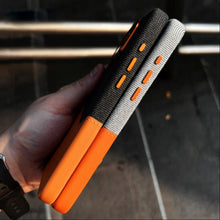 Load image into Gallery viewer, Leather MagSafe Dual Tone Card Holder Case for iPhone Series