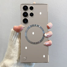 Load image into Gallery viewer, Frameless Crystal Clear Magsafe Case - Samsung