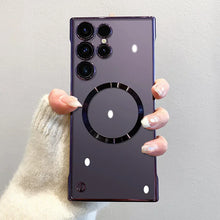 Load image into Gallery viewer, Frameless Crystal Clear Magsafe Case - Samsung