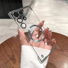 Load image into Gallery viewer, Frameless Crystal Clear Magsafe Case - Samsung