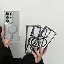 Load image into Gallery viewer, Transparent Armour Magsafe Case- Samsung
