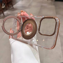 Load image into Gallery viewer, Camera Protector Clear Ring Stand Logo-Cut Case - iPhone Series