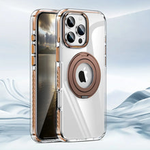 Load image into Gallery viewer, Camera Protector Clear Ring Stand Logo-Cut Case - iPhone Series