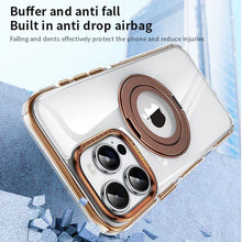 Load image into Gallery viewer, Camera Protector Clear Ring Stand Logo-Cut Case - iPhone Series