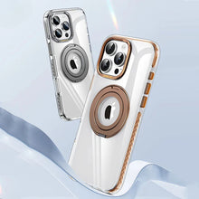 Load image into Gallery viewer, Camera Protector Clear Ring Stand Logo-Cut Case - iPhone Series
