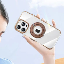 Load image into Gallery viewer, Camera Protector Clear Ring Stand Logo-Cut Case - iPhone Series