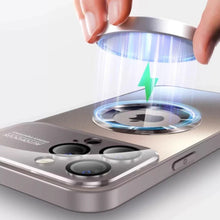 Load image into Gallery viewer, Frosted Magsafe Glass Shield Case - iPhone