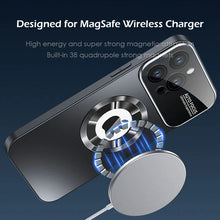Load image into Gallery viewer, Frosted Magsafe Glass Shield Case - iPhone