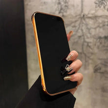 Load image into Gallery viewer, Luxe Clear Frame Case- iPhone