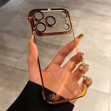 Load image into Gallery viewer, Luxe Clear Frame Case- iPhone