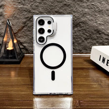 Load image into Gallery viewer, Metal Bracket Camera Protector Stand Case- Samsung