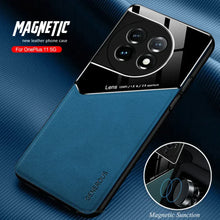 Load image into Gallery viewer, Vintage Luxury Leather Magnetic Case - OnePlus