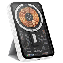 Load image into Gallery viewer, ClearVolt™ 5000 mAh Magnetic Wireless Transparent Power Bank