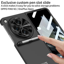 Load image into Gallery viewer, OnePlus Open Electroplated Crystal Stand Bracket Case