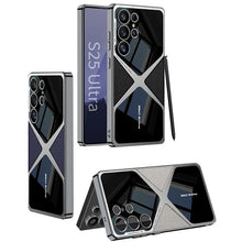 Load image into Gallery viewer, Polished Guard Business Leather Case - Galaxy S25 Ultra
