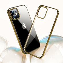 Load image into Gallery viewer, iPhone 12 Series Electroplating Silicone Transparent Glitter Case