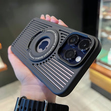 Load image into Gallery viewer, Airflow Magsafe Case with Stand For iPhone Series