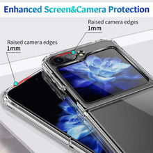 Load image into Gallery viewer, Transparent TPU Silicone case for Samsung Galaxy Z FLIP 6