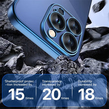 Load image into Gallery viewer, Electroplating Clear Phone Case for iPhone Series