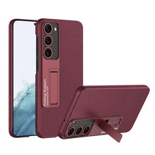 Load image into Gallery viewer, Ultra Thin Leather Case with Bracket - Samsung