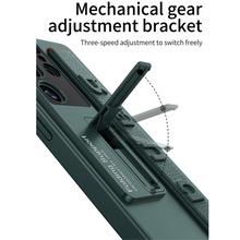 Load image into Gallery viewer, Elastic Wrist-Band Holder With Kick-Stand Case For Galaxy S25 Ultra