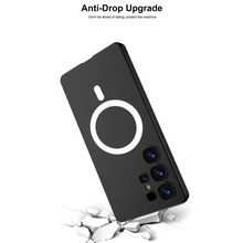 Load image into Gallery viewer, Shockproof Magsafe Matte Soft Silicon Case- Samsung