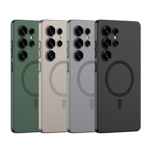 Load image into Gallery viewer, Matte Magsafe Case With Titanium Frame - Samsung