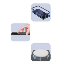 Load image into Gallery viewer, Matte Magsafe Case With Titanium Frame - Samsung