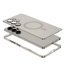 Load image into Gallery viewer, Matte Magsafe Case With Titanium Frame - Samsung