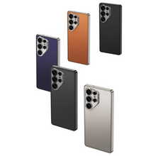 Load image into Gallery viewer, Luxury Carbon Fiber Magnetic Case- Samsung