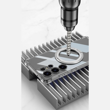 Load image into Gallery viewer, Elegant Transparent Magnetic Magsafe Kickstand Case- Samsung