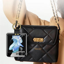 Load image into Gallery viewer, Plating Galaxy Z Flip 5 Case with Luxury Ring