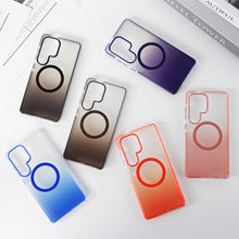 Load image into Gallery viewer, Wave Pattern Transcluent Frosted Gradient Case- Samsung