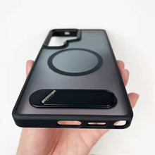 Load image into Gallery viewer, Ultra Hard Matte Side Stand Case For Galaxy S25 Ultra