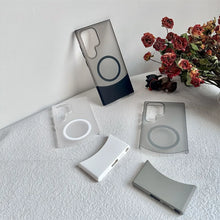 Load image into Gallery viewer, Dual Tone Detachable Matte MagSafe Case - Samsung