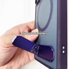Load image into Gallery viewer, Ultra Hard Matte Side Stand Case For Galaxy S25 Ultra